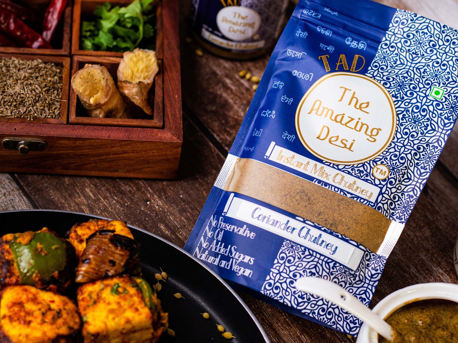 TAD Coriander Chutney - 30gm - Image 6