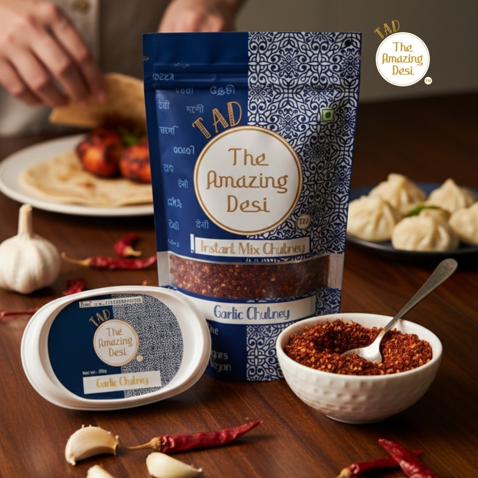 TAD Garlic Chutney - 100gm - Image 5