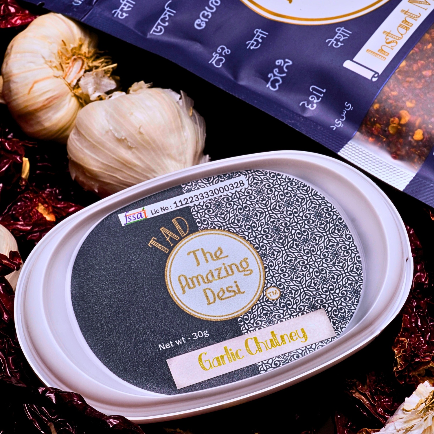 TAD Garlic Chutney - 100gm - Image 6