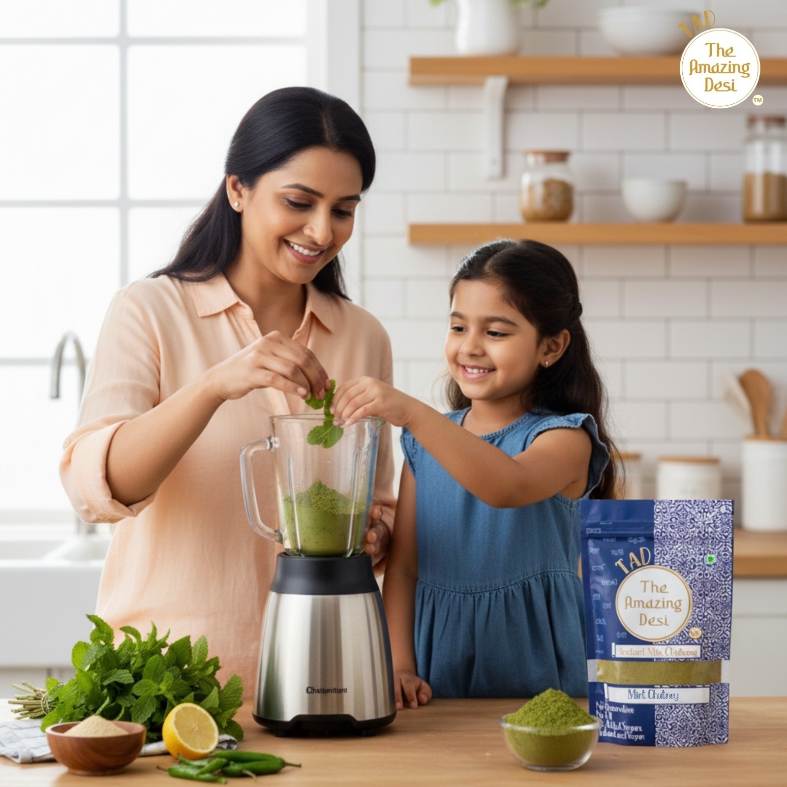 TAD Mint Chutney - 100gm - Image 4